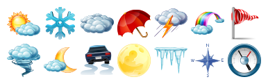 Large Weather Icons