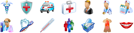 Medical Icons for Vista