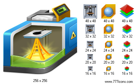 3D Printing Icons