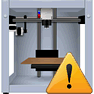 3D-Printer Warning icon