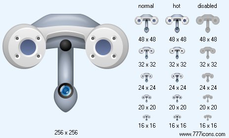 3D Laser Scanner Icon Images