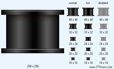 Empty Spool Icon Images