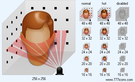 Face Scanning Icon Images