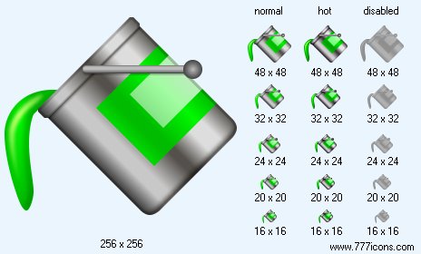 Flood Fill Icon Images