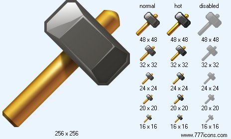 Hammer Icon Images