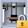 Lock 3D-Printer icon