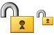 Open lock icon