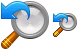 Previous zoom icons