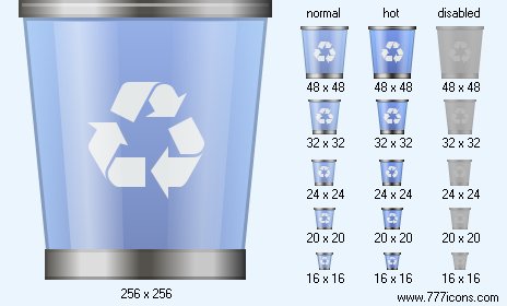 recycle bin icon windows 7