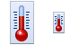 Temperature icons
