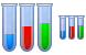 Test tubes icons