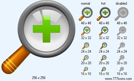 Zoom In Icon Images