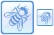 Bee icons