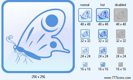 Butterfly Icon Images