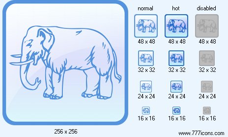 Elephant Icon Images