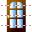 Closed door icon