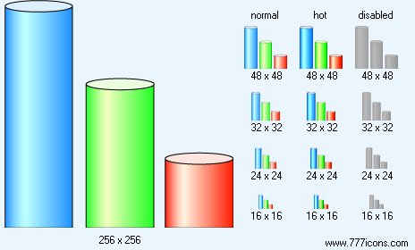 Bar Graph Icon Images