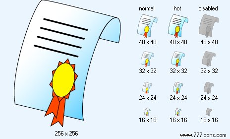 Certification Icon Images