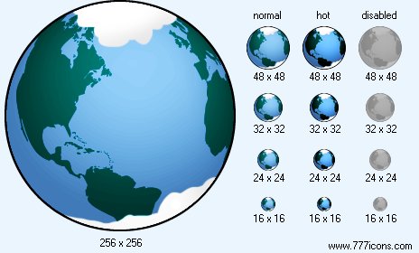 Earth V2 Icon Images