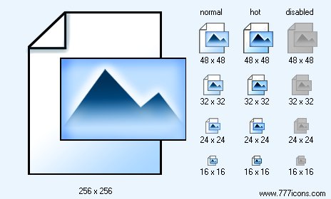 Graphic File Icon Images