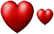 Heart icons
