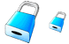 Lock icons