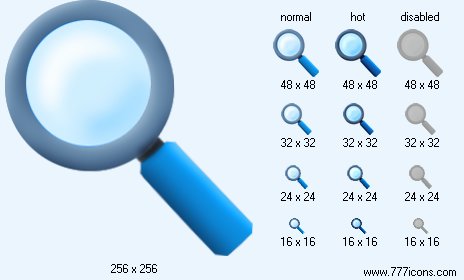 Magnifier Icon Images