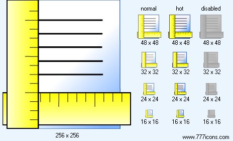 Rulers Icon Images