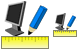 Screen settings icons
