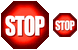 Stop icons