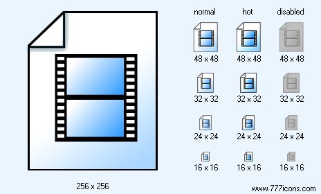 Video File Icon Images