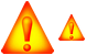 Warning icons