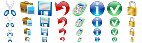 Basic icons for Vista/Windows 7