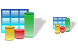 3d bar chart SH icon