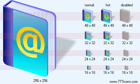 Address Book SH6 Icon Images