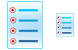 List icons