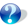 Question with Shadow icon