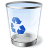 Recycle Bin with Shadow icon