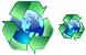Recycling icons