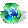 Recycling with Shadow icon
