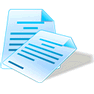Reports with Shadow icon