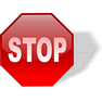 Stop with Shadow icon