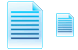 Text document icons