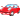 Red car icon