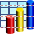 3d bar chart icon