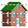 Brick house icon