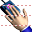 Finger-print scanning icon