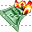 Fire damage icon