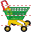 Hand cart icon