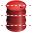 Metal barrel icon